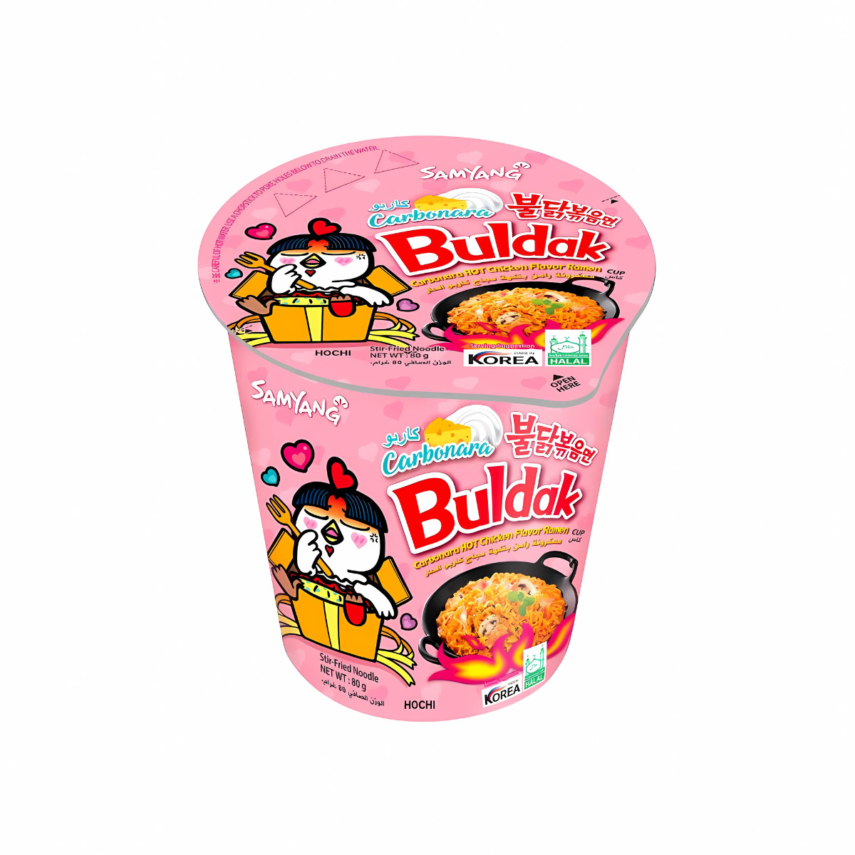 Photo of Samyang Hot Chicken Flavor Ramen Cup Carbonara 80g