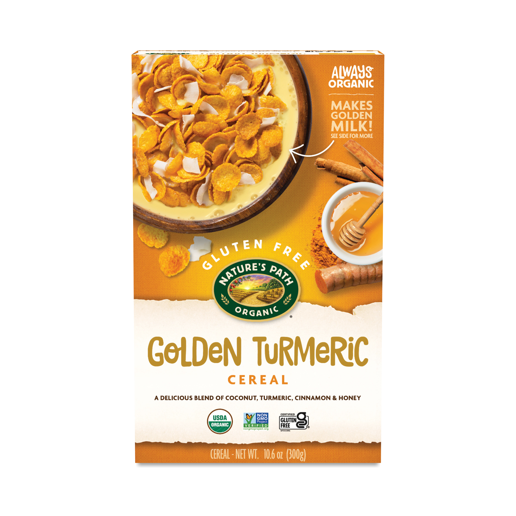 Nature's Path Organic Cereal, Golden Turmeric