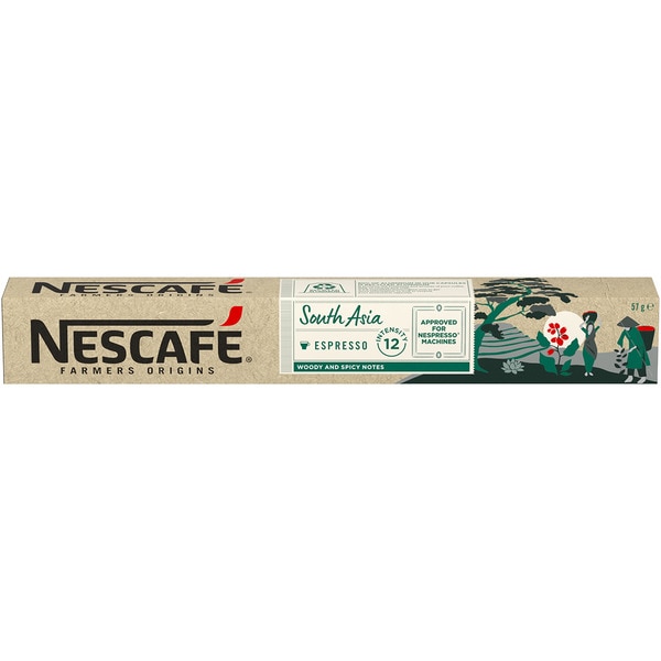 CAFE CAP.NESCAFE SOUTH ASIA INT.12 10UN