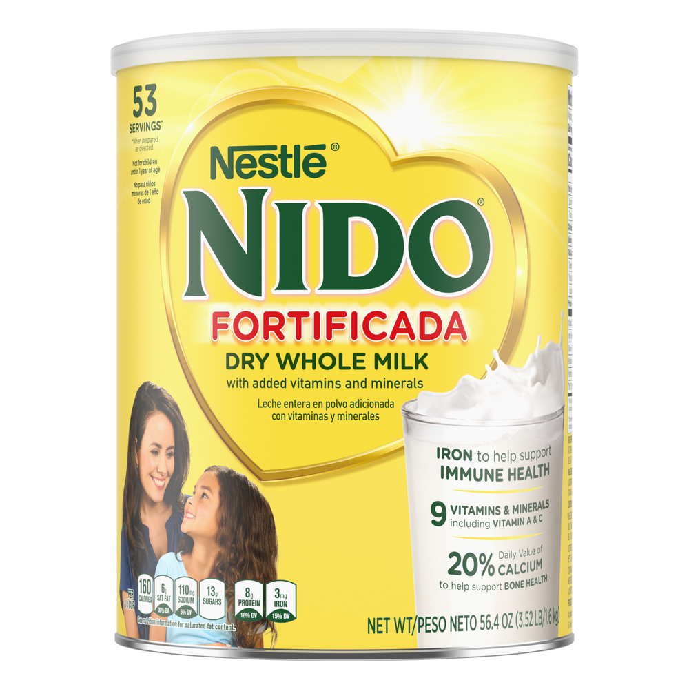 Photo of Nido Nestle Fortificada Powdered Drink Mix, Dry Whole Milk Powder