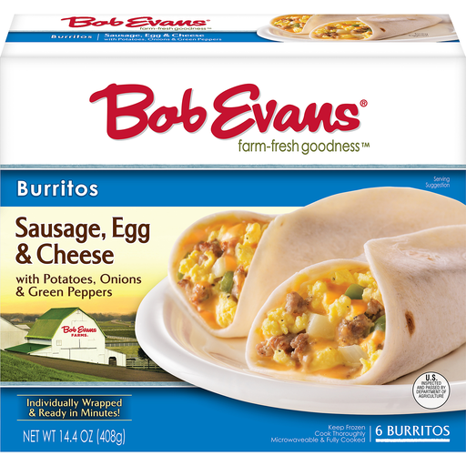 Sausage, Egg & Cheese Burritos