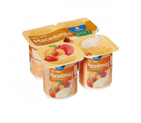 YOGUR ALTEZA SABOR MACEDONIA 4x125 G