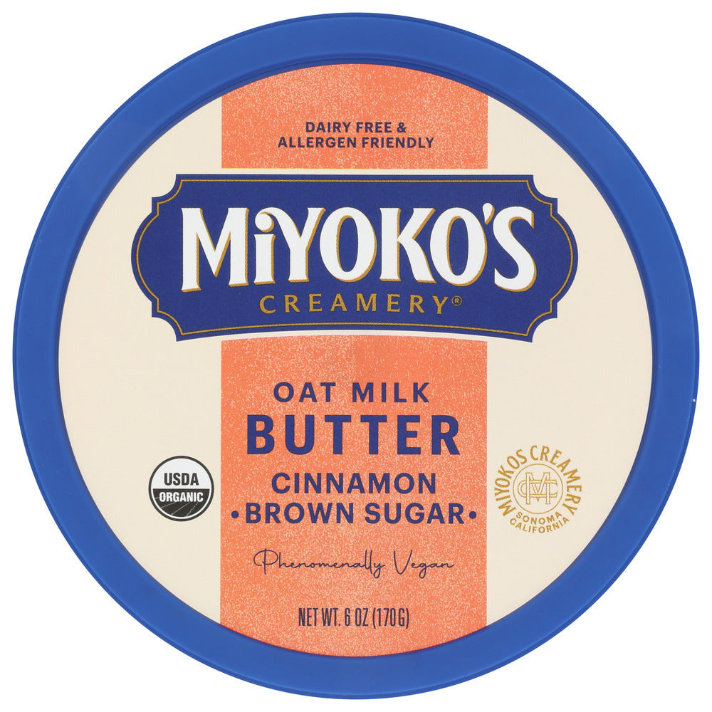 Photo of Miyoko's Oat Milk Butter Cinnamon Brown Sugar