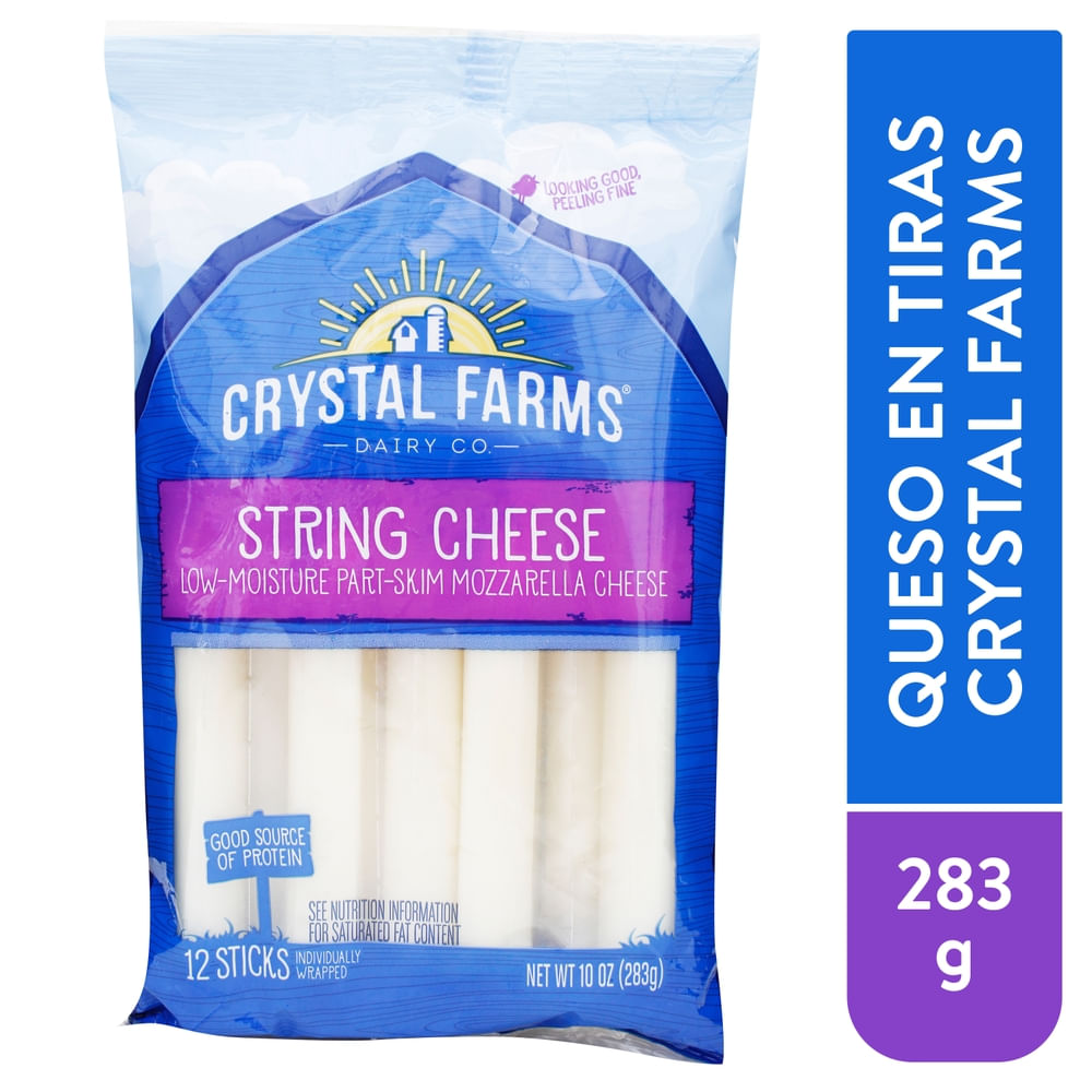 Photo of Crystal Farms Wisconsin Mozzarella String Cheese