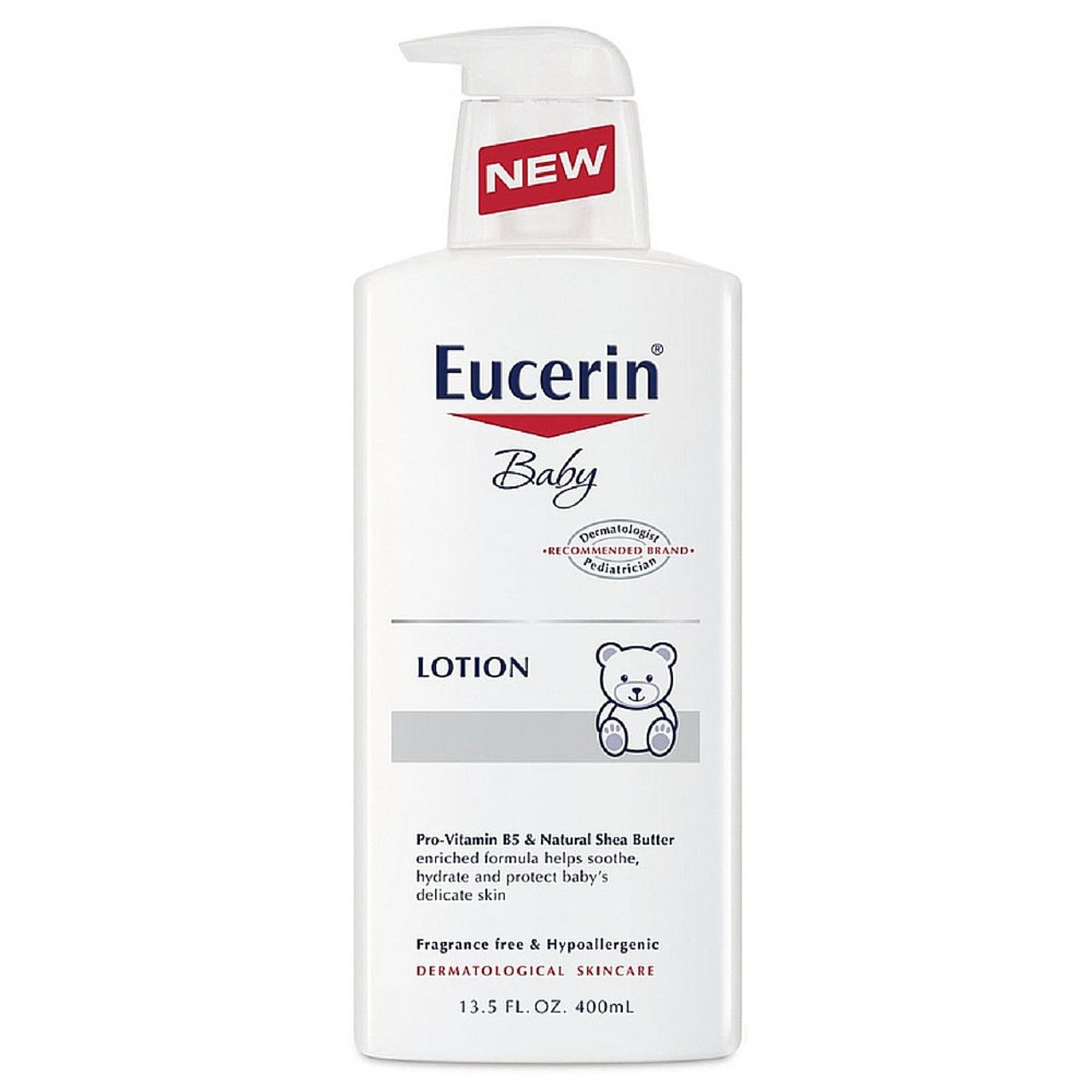 Eucerin Baby Soothing Body Lotion, Fragrance Free, 13.5 Oz