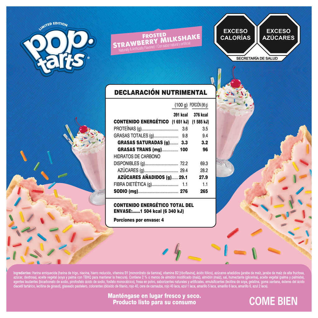 Frosted Strawberry Milkshake Toaster Pastries, Frosted Strawberry Milkshake