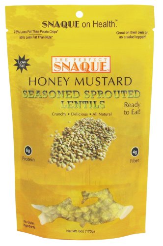 Seasoned Sprouted Lentils, Honey Mustard