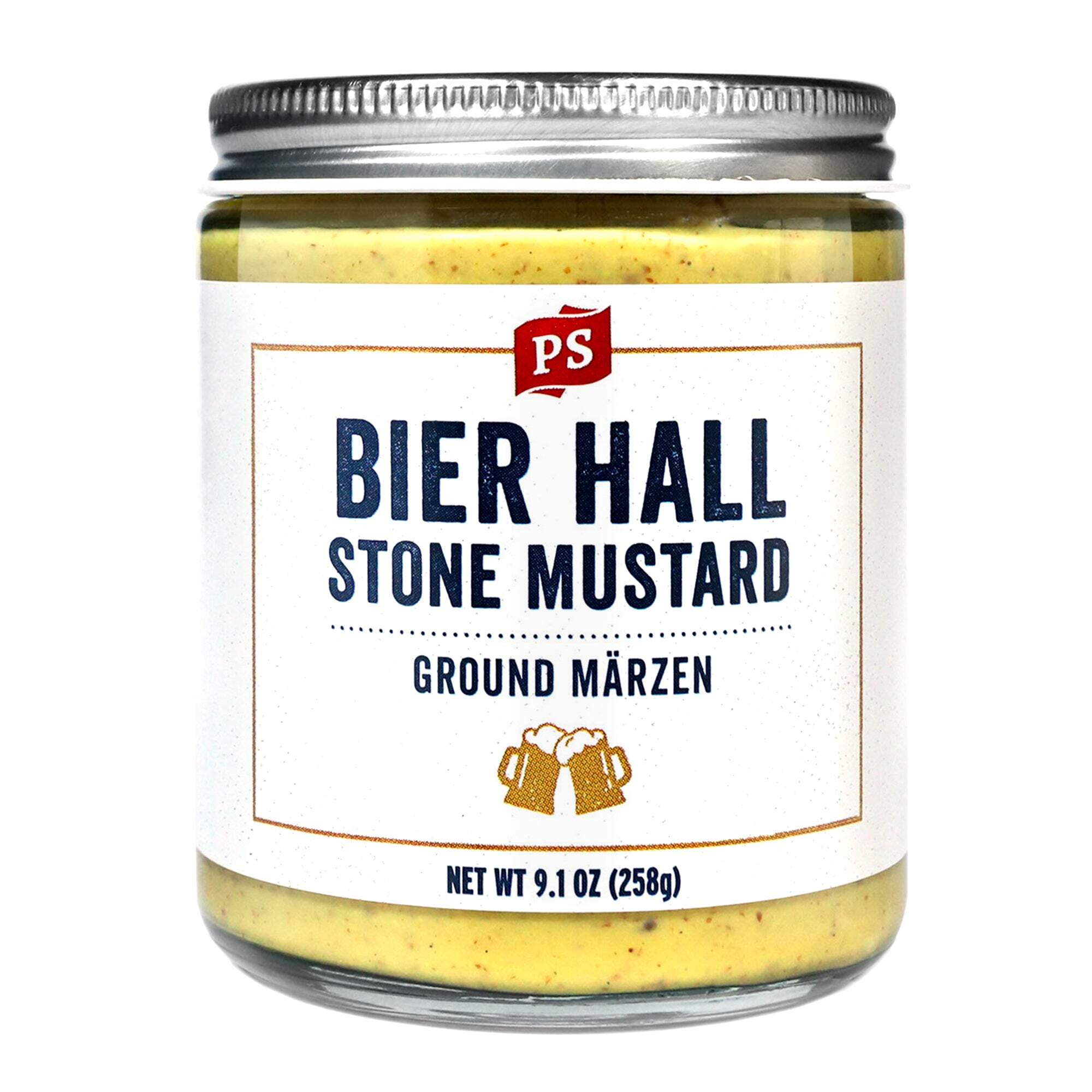 Bier Hall Ground Marzen Stone Mustard, Bier Hall Ground Marzen