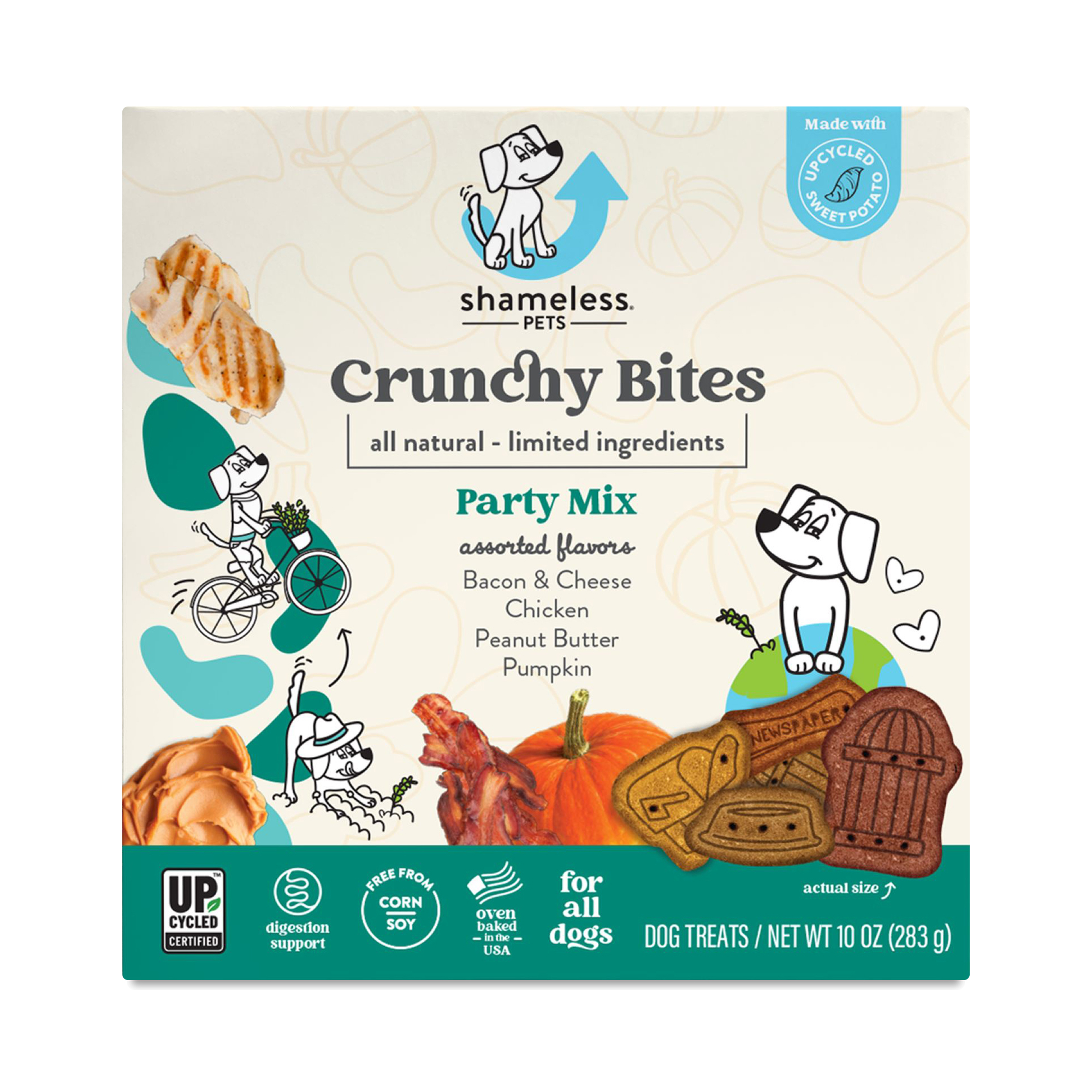 Shameless Pets Assorted Party Mix 6/10 Oz [UNFI #3079654]