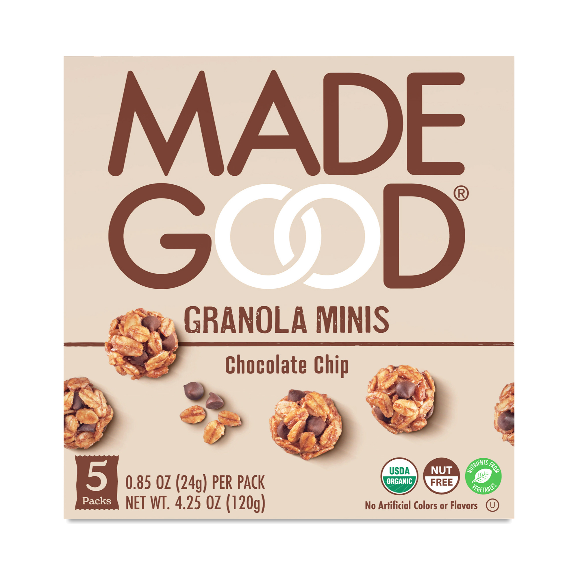 MadeGood Granola Minis Variety Pack - 30 Individual Snack Packs With 3 Flavors