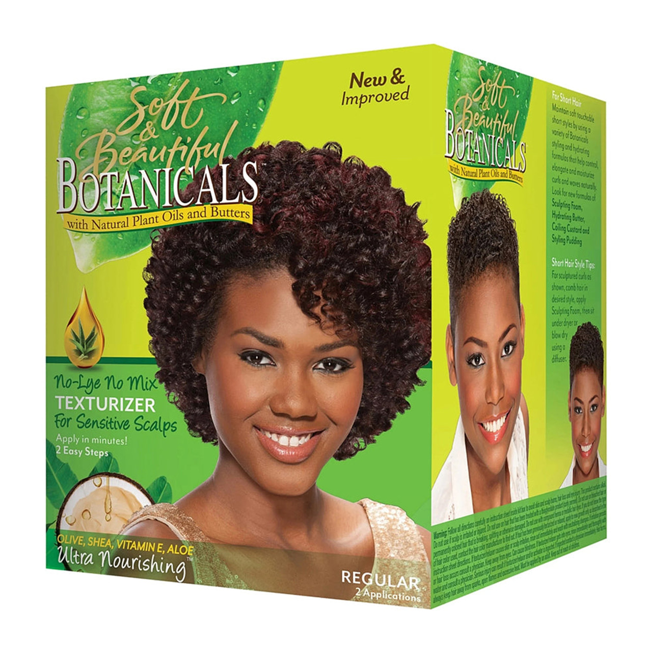Photo of Soft & Beautiful Botanicals Texturizer Kit Regular