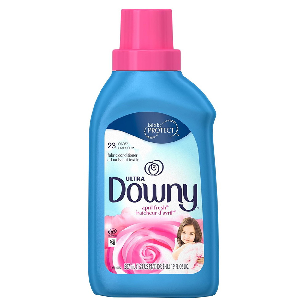 Downy Ultra April Fresh Liquid Fabric Conditioner, 19 Oz