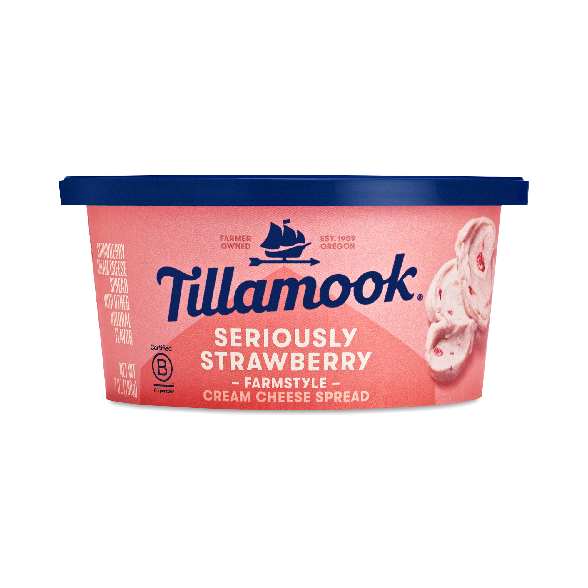 Photo of Tillamook Strawberry Cream Cheese Spread - 7oz