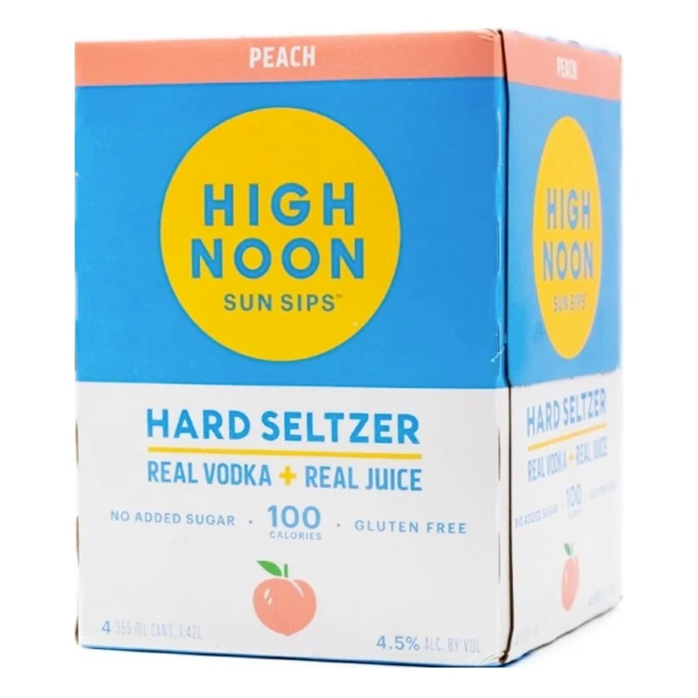 Photo of High Noon Peach Vodka Hard Seltzer 1 Single Serve 355ml Can