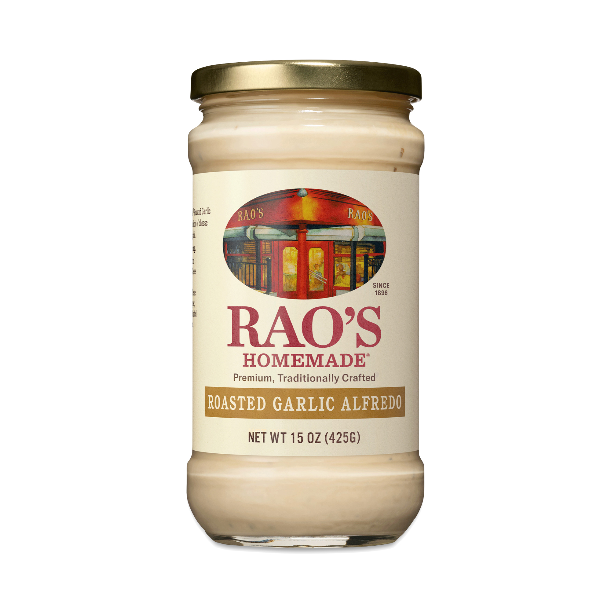Photo of Rao's Homemade Roasted Garlic Alfredo Sauce 15 Ounce Jar