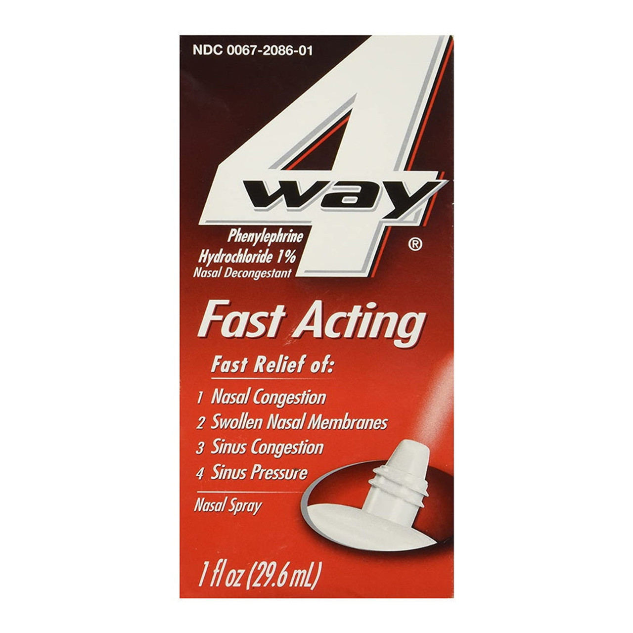 4Way 4 Way Fast Acting Nasal Spray 1 Fl Oz