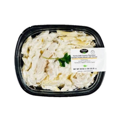 Creamy Parmesan Romano Penne Family Style Alfredo with Chicken, Creamy Parmesan Romano Penne
