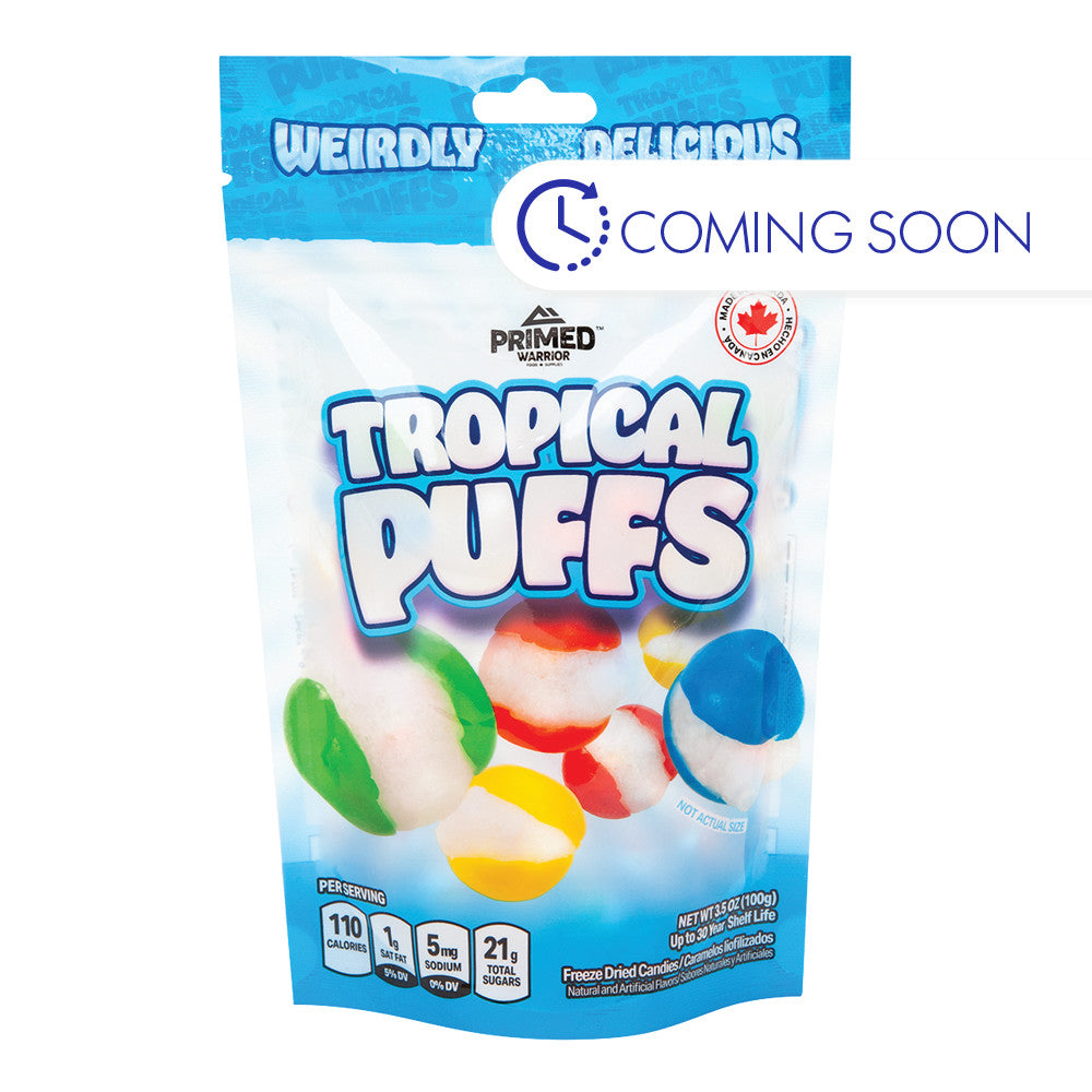 Freeze Dried – Pouch – Tropical Puffs – 3.5Oz