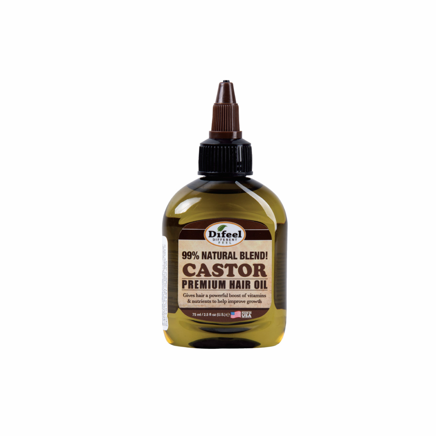 Photo of Difeel 99% Natural Castor Premium Hair Oil 75 Ml