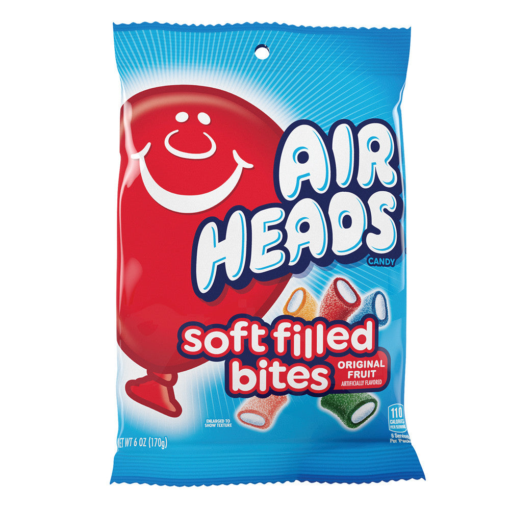 Airheads Soft Filled Bites, Party, 6 Ounce