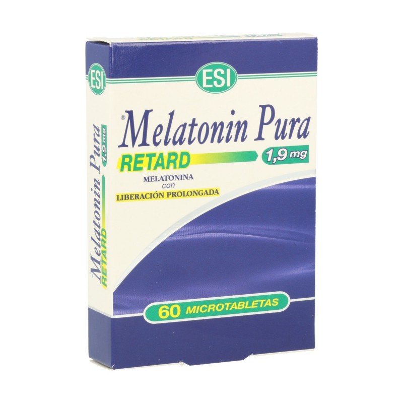MELATONIN PURA 1.9MG 60MICROT ESI