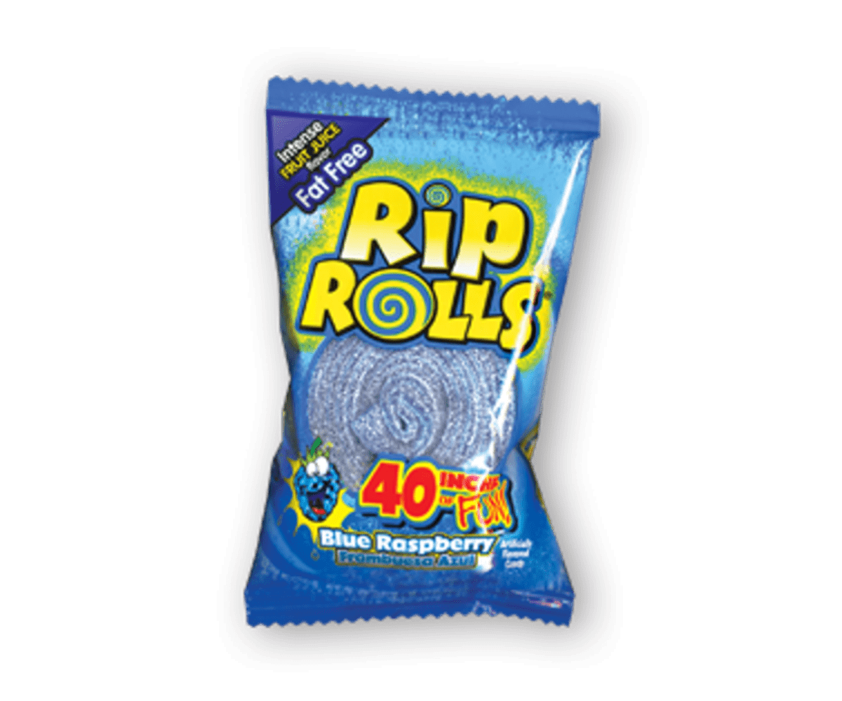 Rips Rip Rolls Blue Raspberry