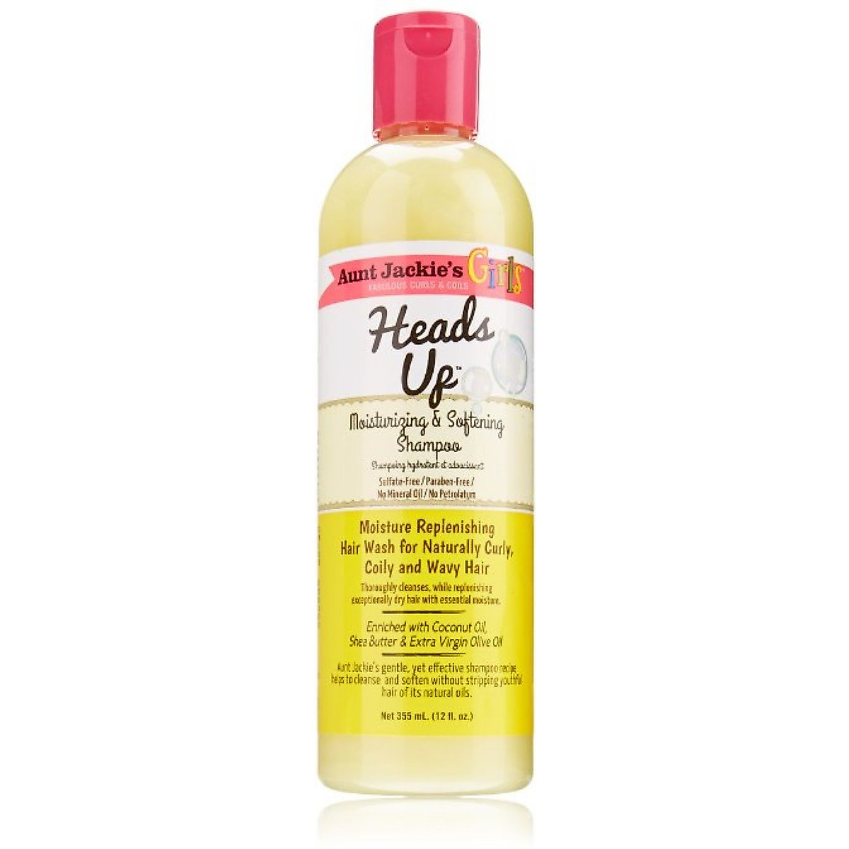 Photo of Aunt Jackie's Kids Heads Up Moisturizing & Softening Shampoo 12 Oz