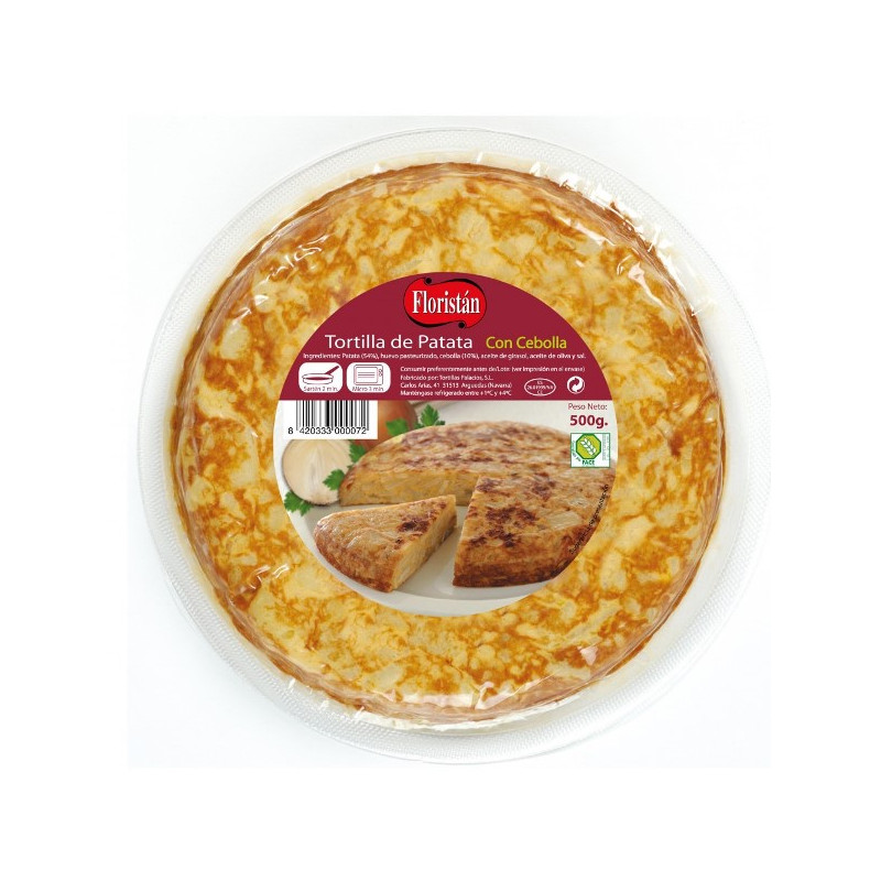TORTILLA PATATA C/CEB.FLORISTAN 500 G