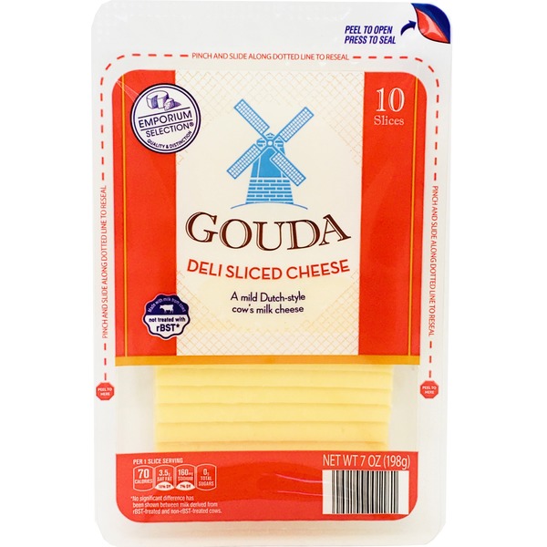 Gouda Deli Sliced Cheese
