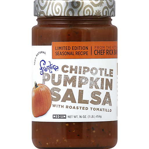 Chipotle Pumpkin Salsa with Roasted Tomatillo