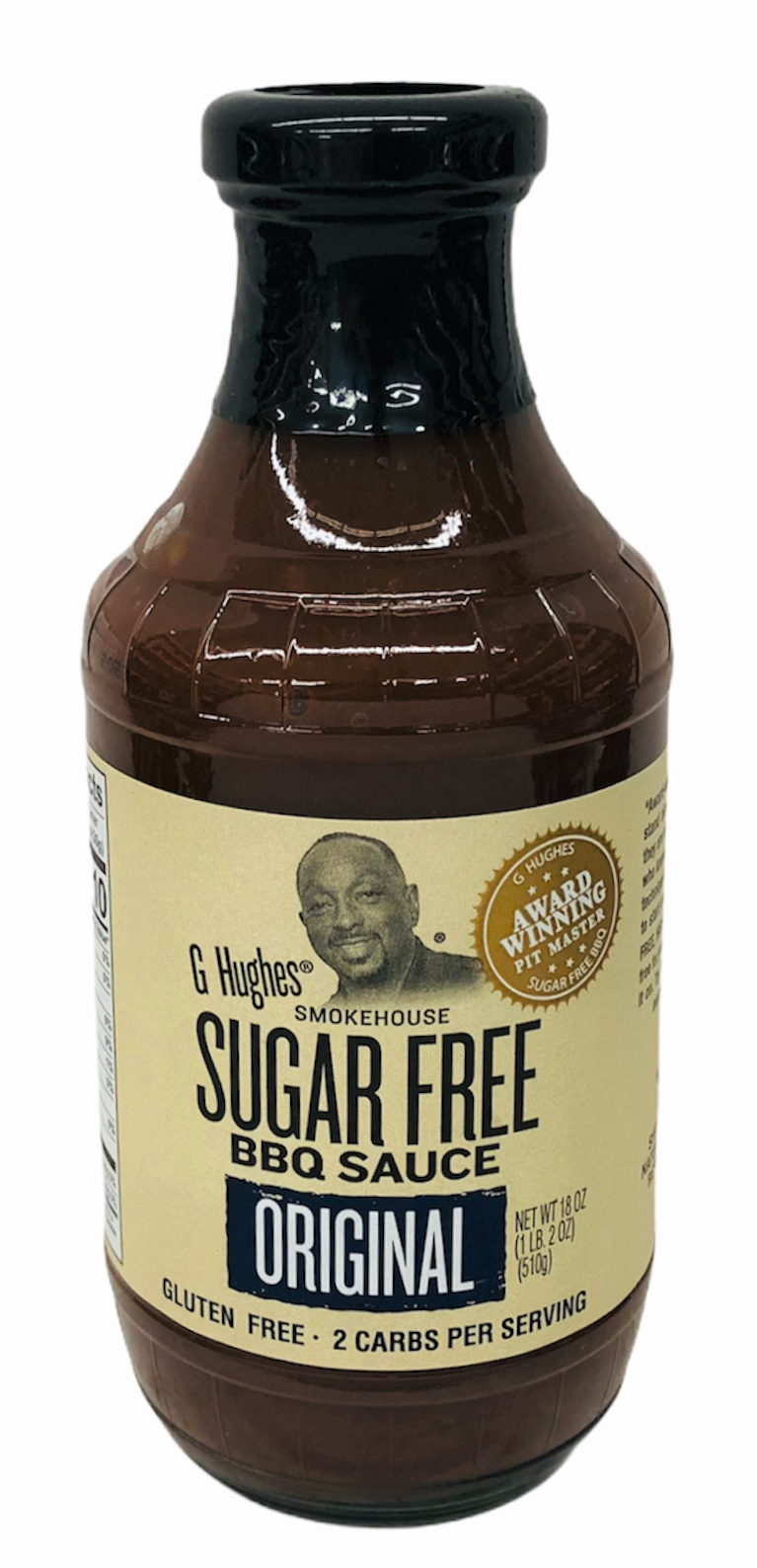 Photo of G Hughes Smokehouse Sugar Free Original BBQ Sauce, 18 Ounce
