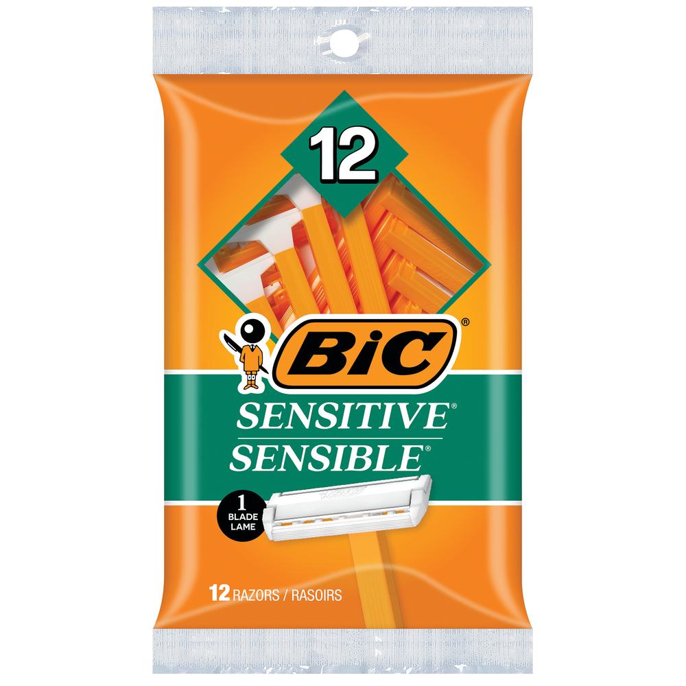 BiC Bi C Sensitive Single Blade Razor — UPC 70330708419 — Go-UPC