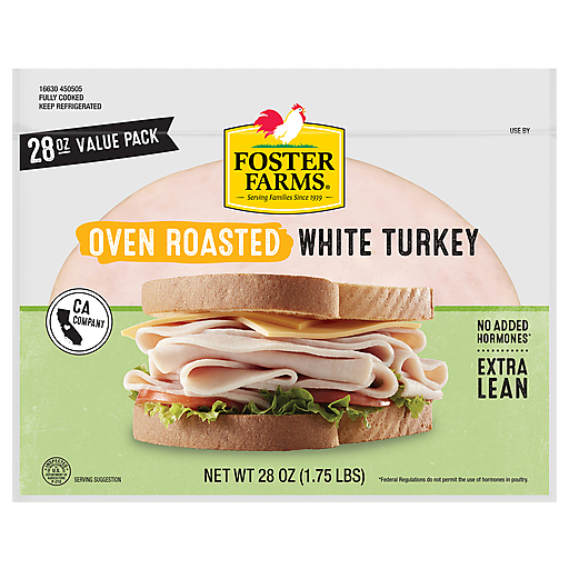 Premium Thin Sliced Oven Roasted White Turkey