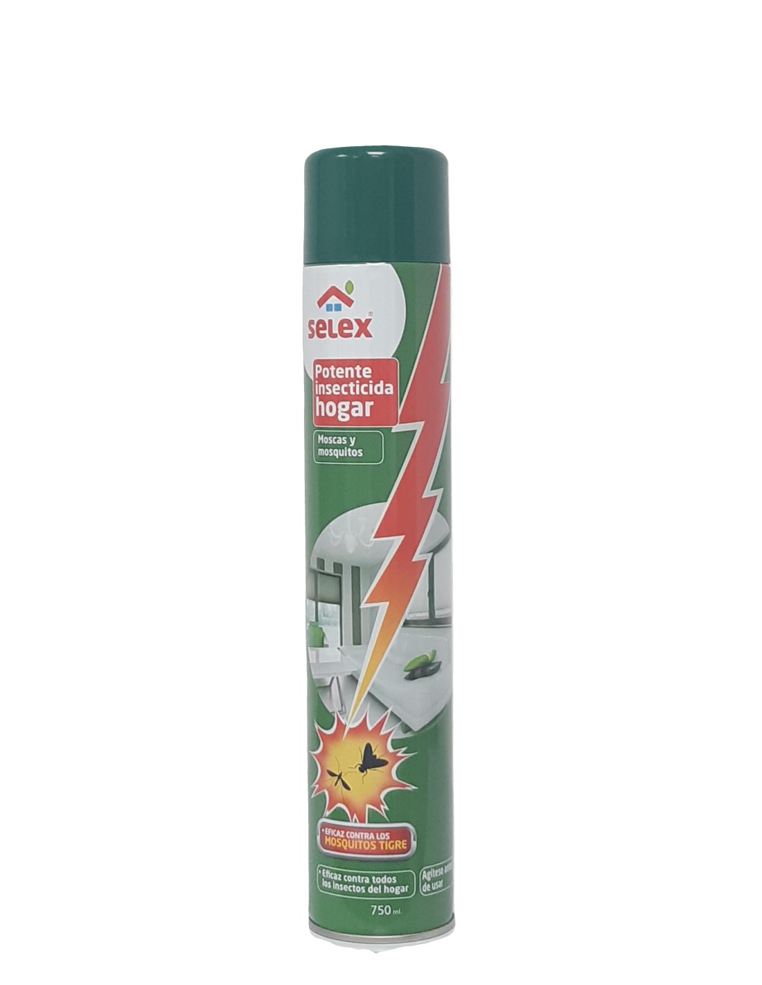 INSECTICIDA SELEX HOGAR 750 ML
