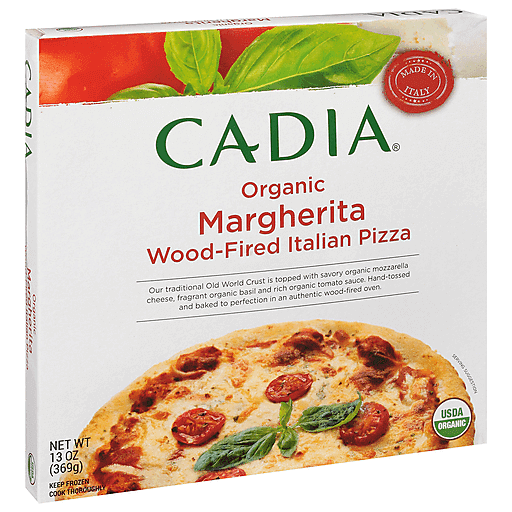 Cadia, Organic Wood-Fired Italian Pizza, Margherita, Margherita