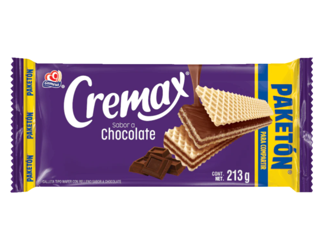 Photo of Gamesa Cremax De Nieve Chocolate 213gs
