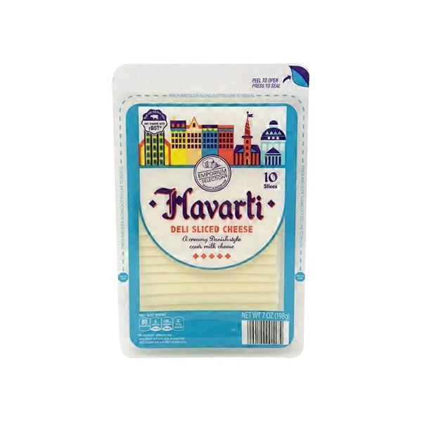 Havarti Deli Sliced Cheese, Havarti