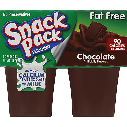 Chocolate Fat Free Pudding, Chocolate