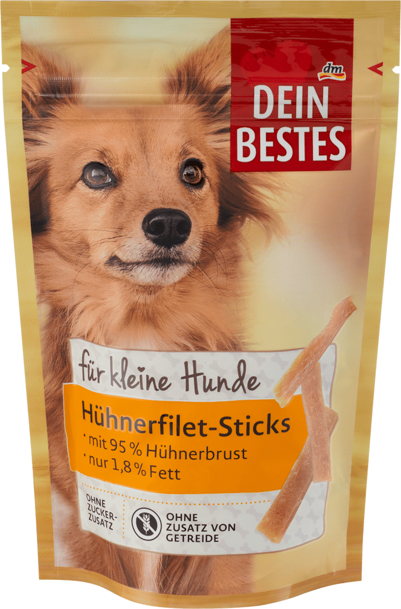 Dein Bestes Hondensnacks Kipfilet Sticks, 80 G