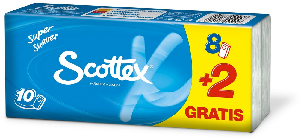 PAÂ¥UELO SCOTTEX BOLSILLO 8 U