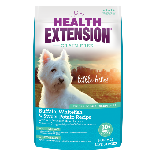 Photo of Health Extension Grain Free Buffalo & Whitefish Little Bites Recipe Dry Dog Food