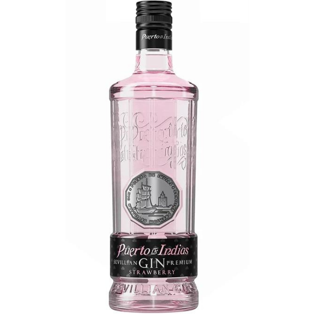 GIN PUERTO DE INDIAS STRAWBERRY 70 CL