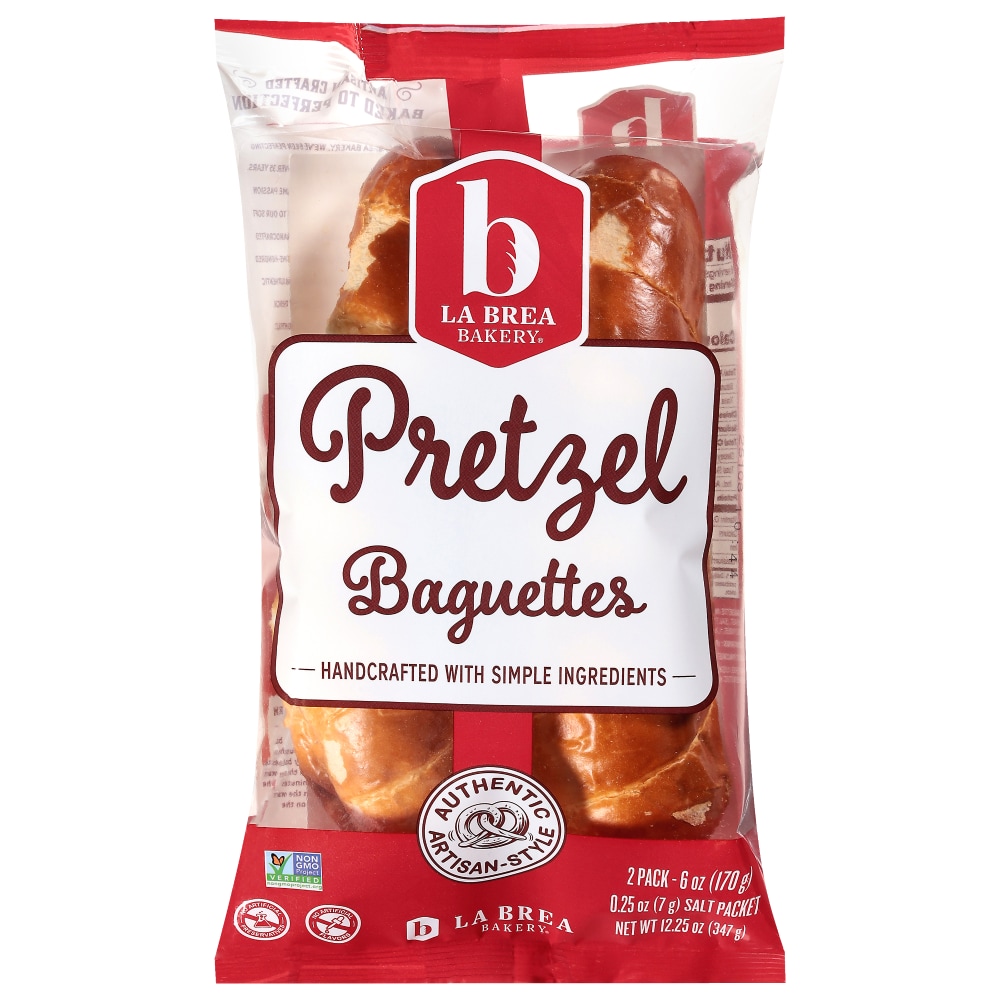 Pretzel Baguettes
