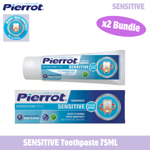 CREMA DENTAL SENSITIVE PIERROT 75 ML.