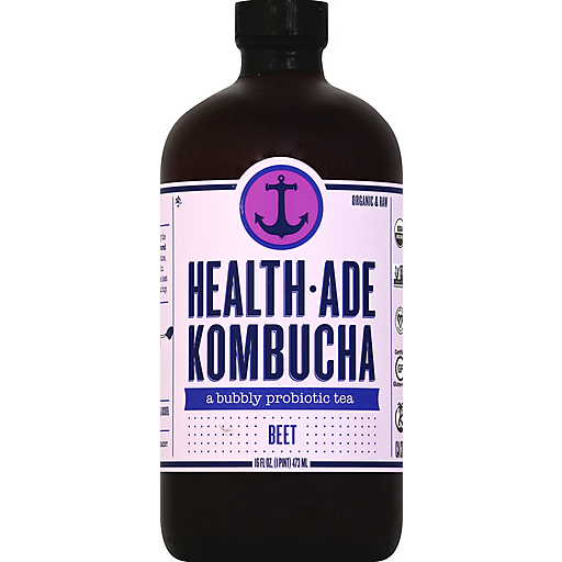 A Bubbly Probiotic Tea, Beet