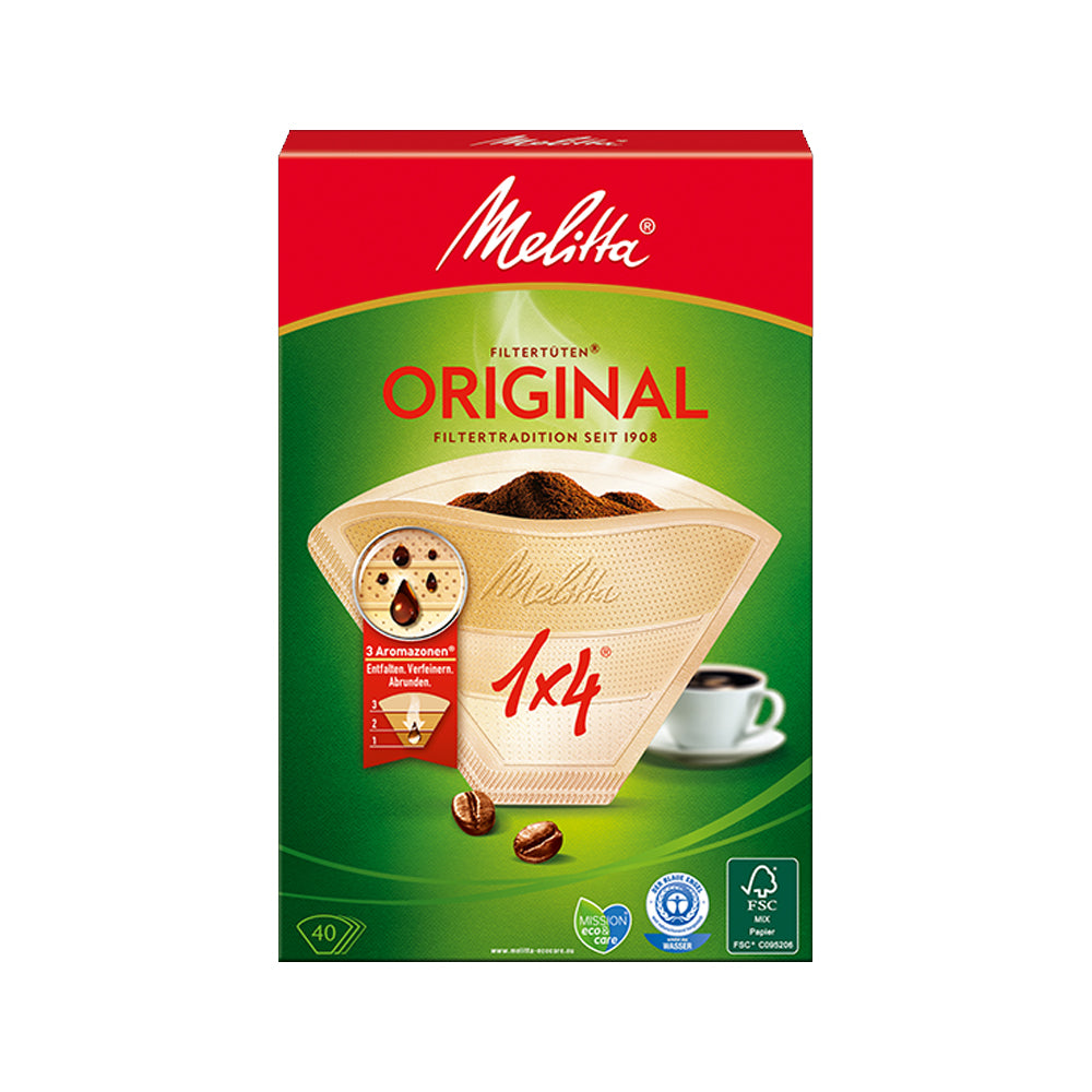 FILTROS CAFETERA MELITTA 1x4 P-40