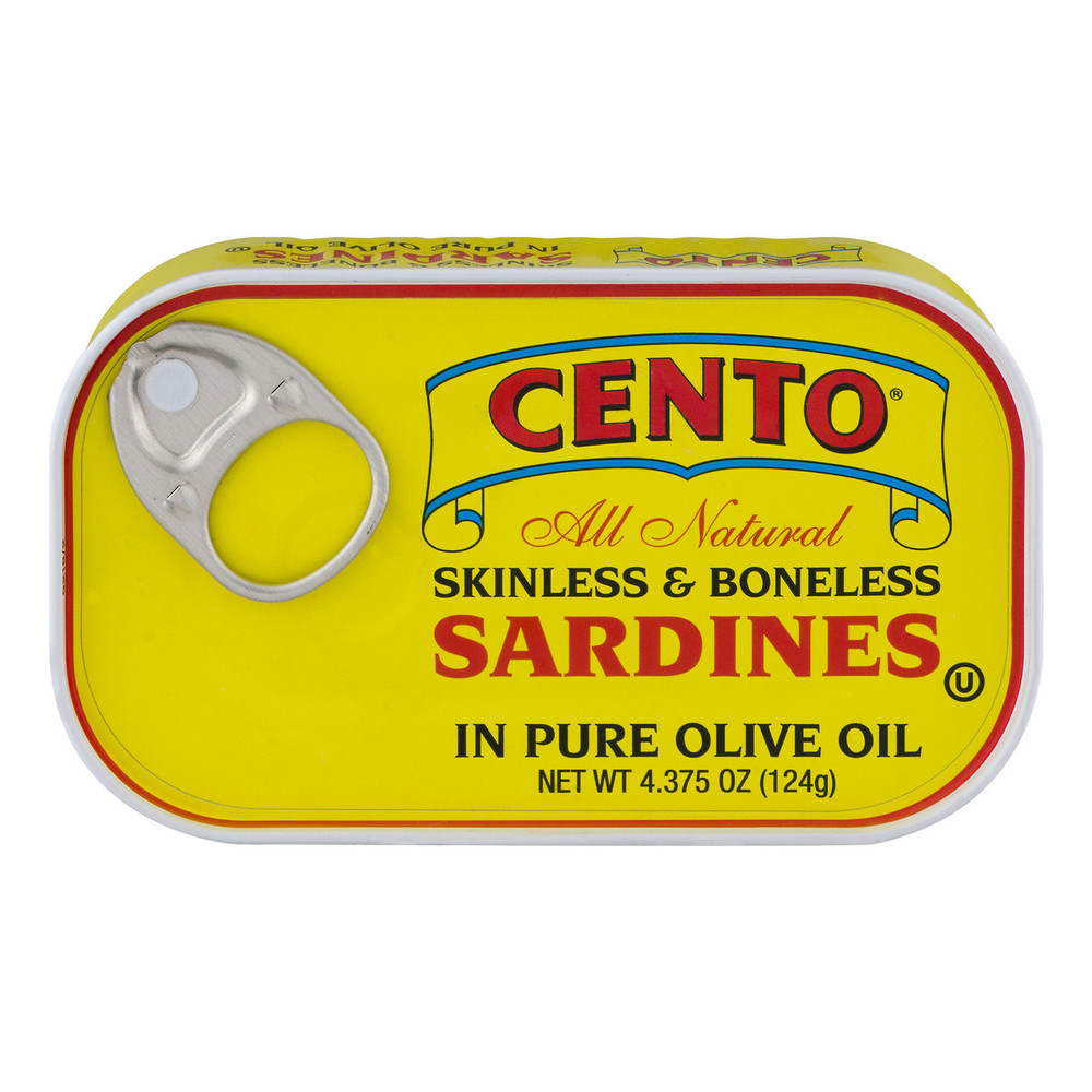 Cento, Boneless Sardines in Pure Olive Oil