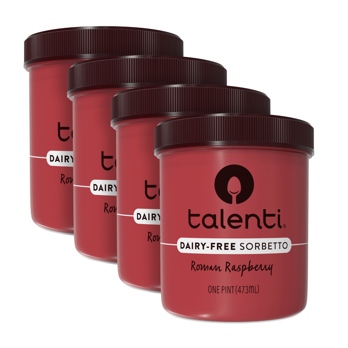 Photo of Talenti Sorbetto, Dairy Free, Roman Raspberry 1 Pt