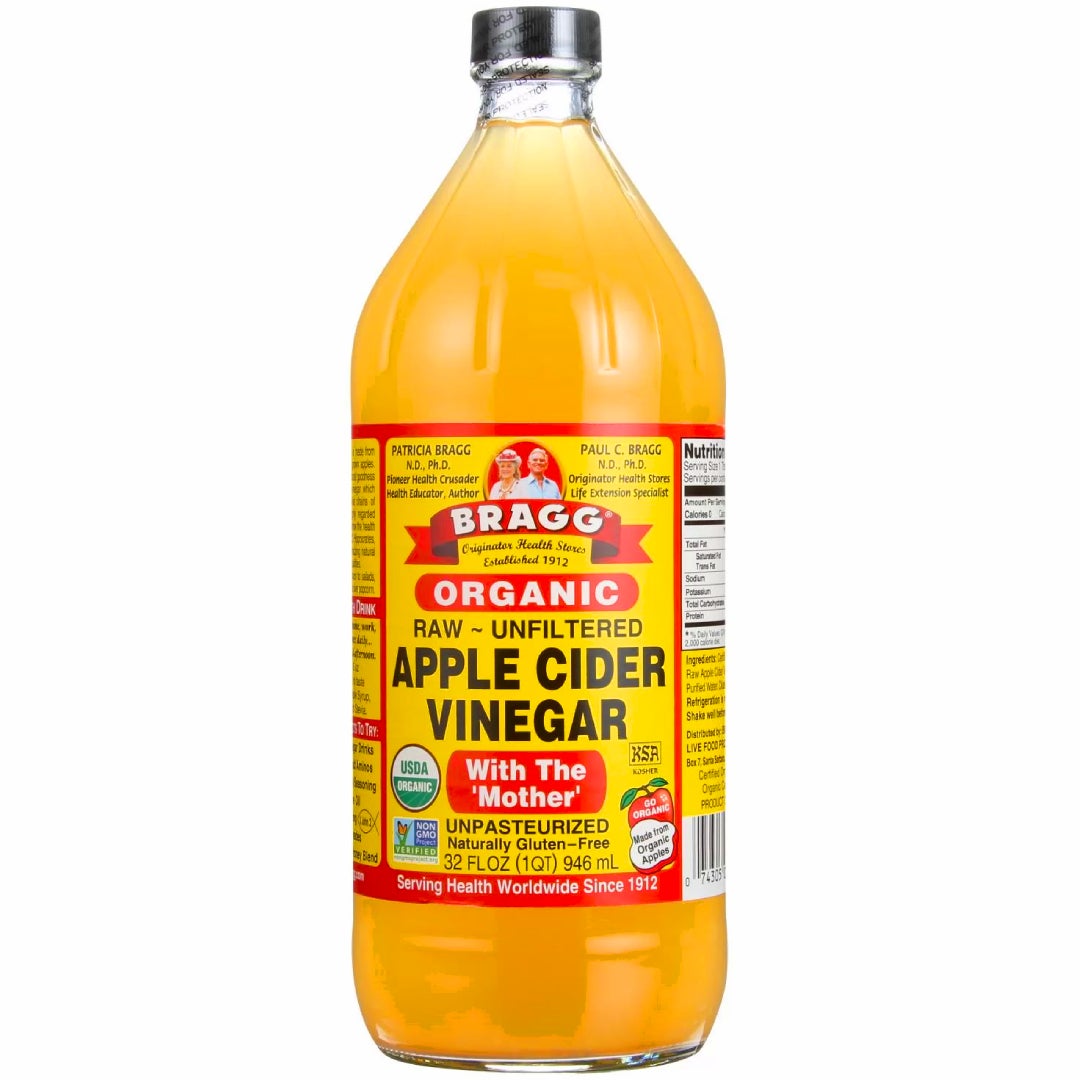 Photo of Bragg Organic Raw & Unfiltered Apple Cider Vinegar -- 32 Fl Oz