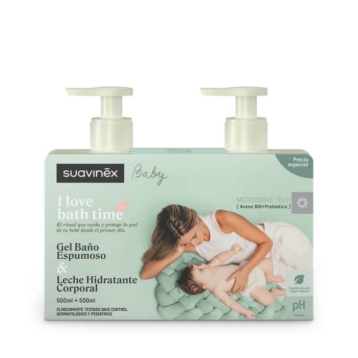 SUAVINEX BABY GEL ESPUMÓS 500ML+LLET HIDRATA 500ML